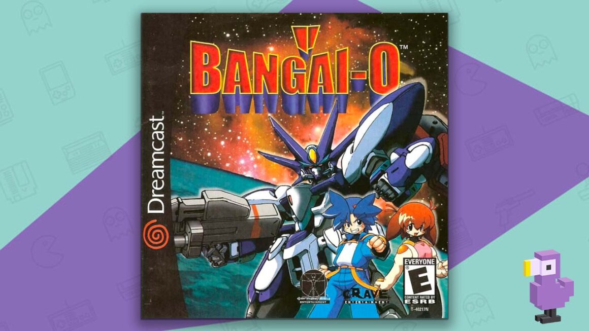 Bangai-O game case cover art best Dreamcast games