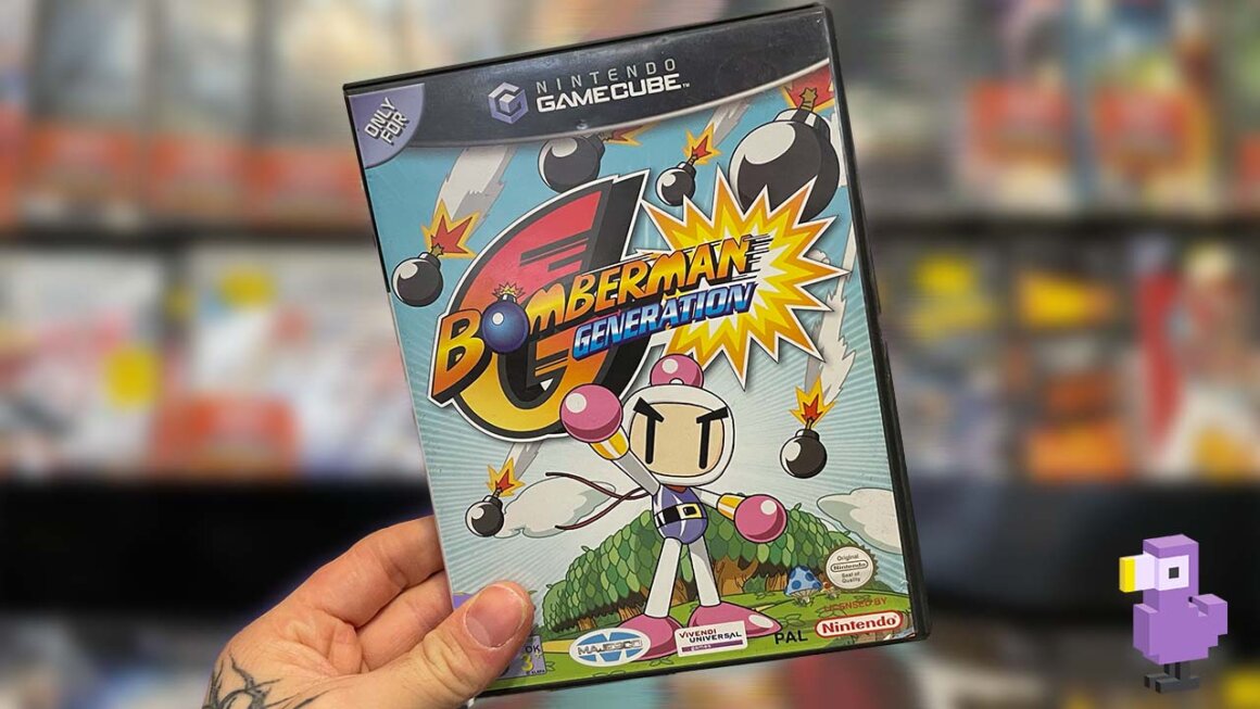 Bomberman generation game case cover art