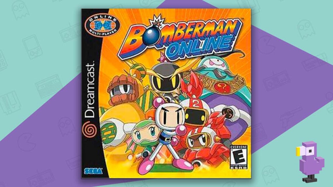 Bomberman Online game case Dreamcast