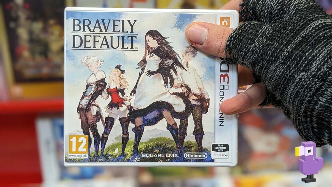 bravely default game case cover art
