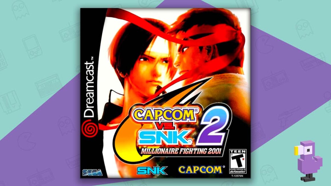 Capcom Vs SNK 2 game case best Dreamcast games