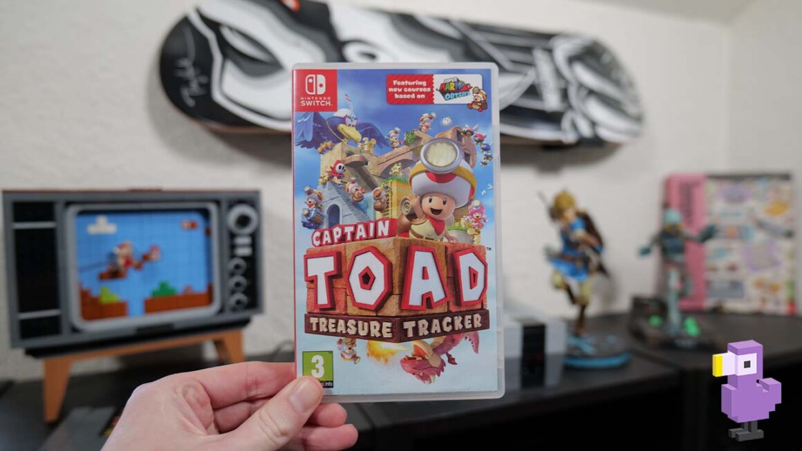 Captain Toad Treasure Tracker game case cover art