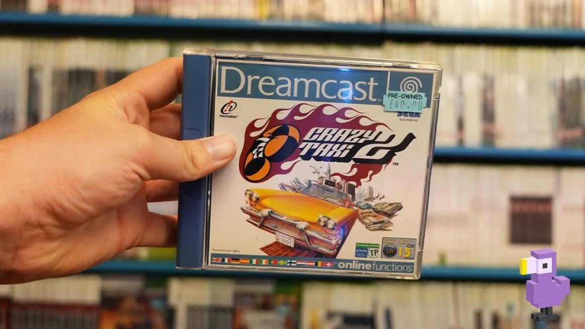 Crazy Taxi 2 game case cover art Dreamcast