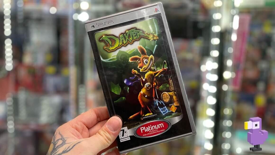 Daxter game case cover art psp