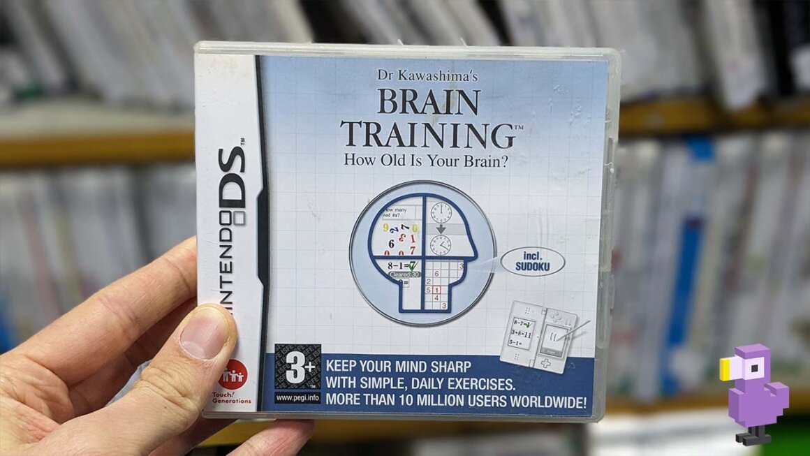 Dr Kawashima's Brain Training game case