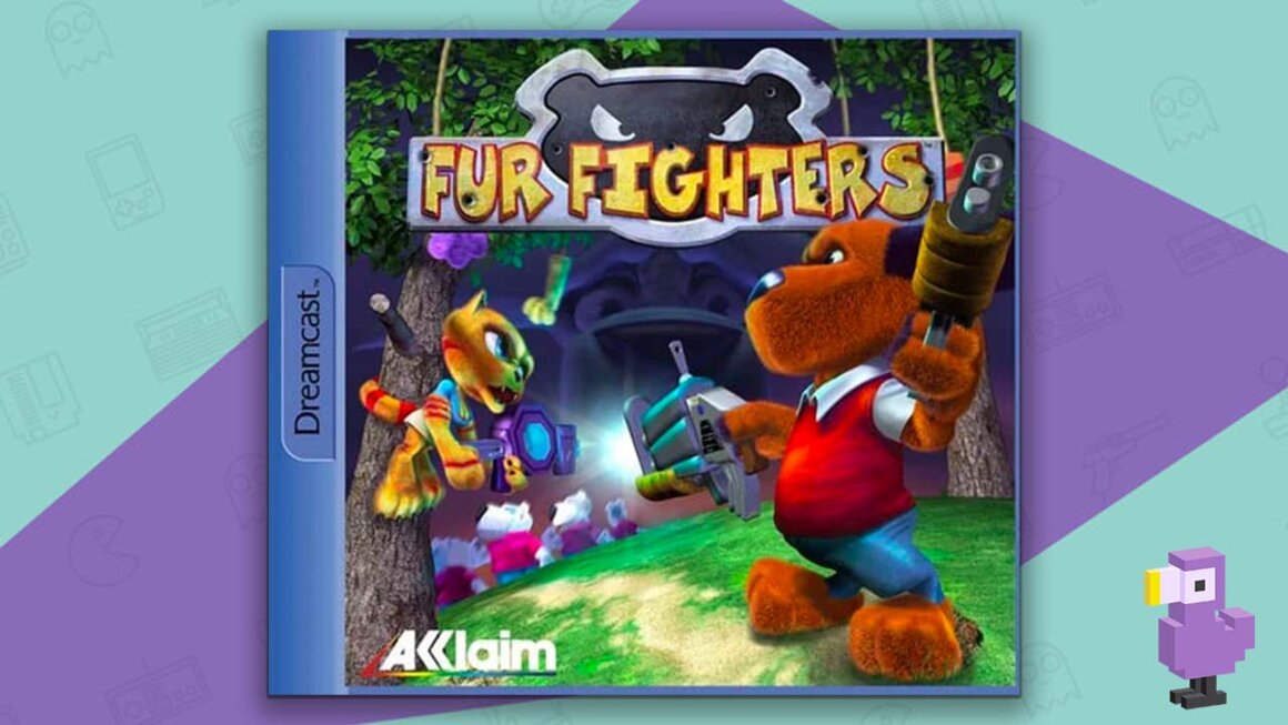 Fur Fighters game case