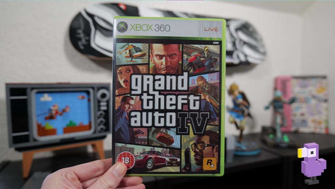 Best Selling Xbox 360 Games - Grand Theft Auto IV game case cover art