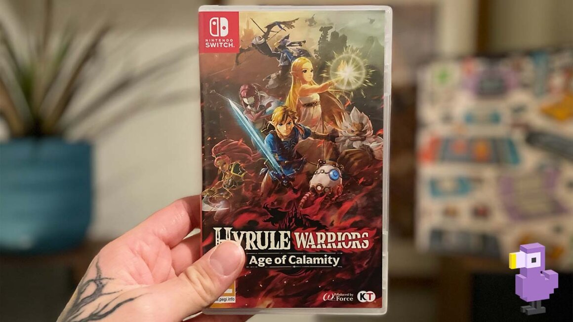 Seb's copy of Hyrule Warriors: Age of Calamity (2020) for the Nintendo Switch