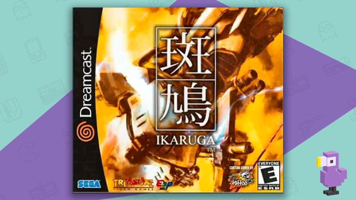 Ikaruga game case cover art best dreamcast games