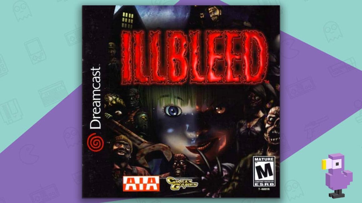 Illbleed game case cover art best Dreamcast games