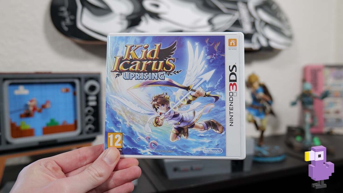 Kid Icarus Uprising game case cover art Nintendo 3DS