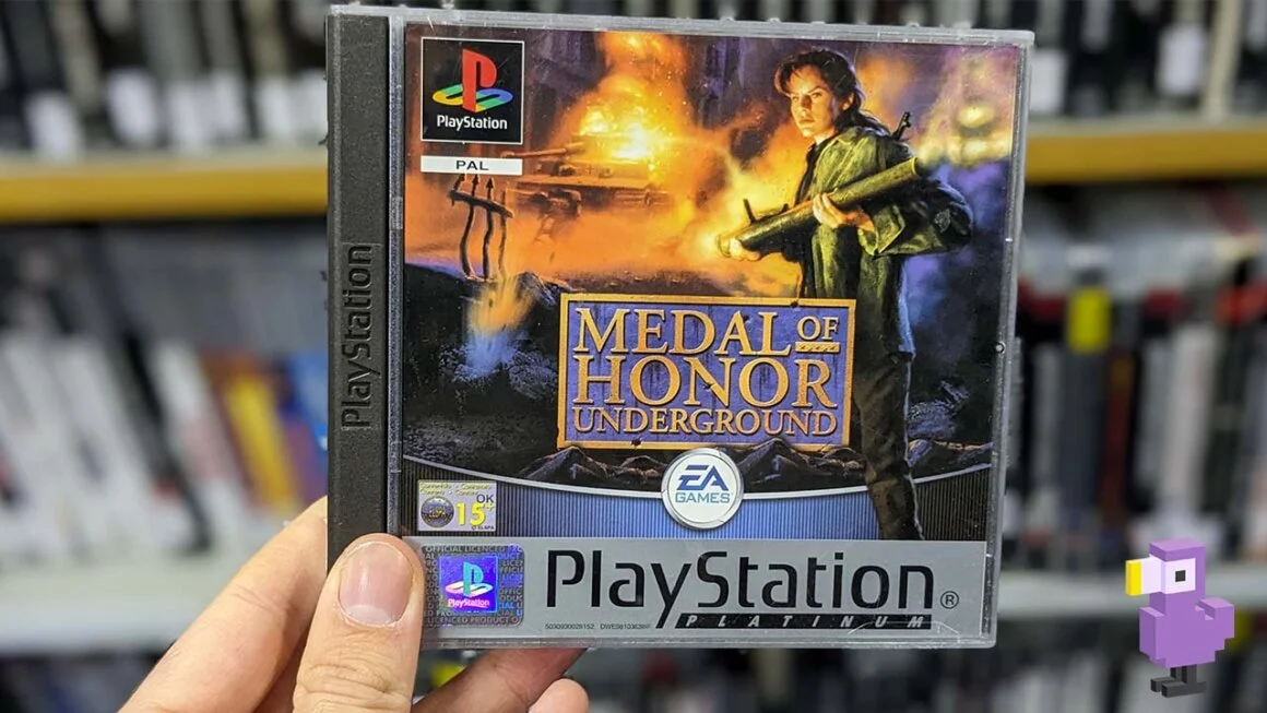 Best PS1 Games - Medal of Honour Underground game case cover art
