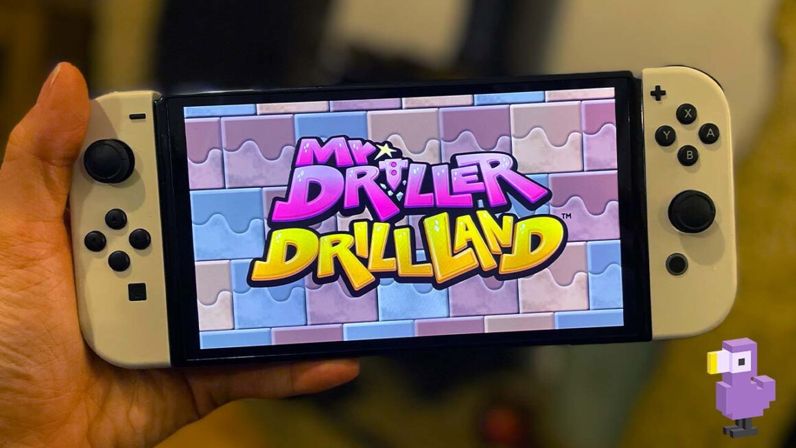 Mr. Driller: DrillLand gameplay best Nintendo Switch Puzzle games on Seb's Nintendo Switch OLED