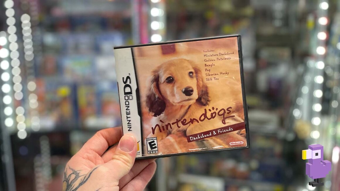 Nintendogs game case cover art