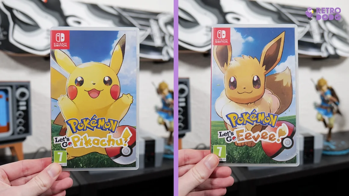 pokemon lets go eevee pikachu nintendo switch