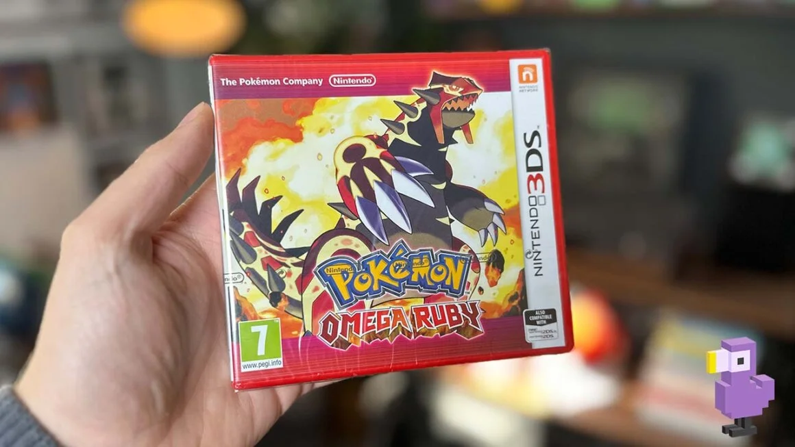 Pokemon Omega Ruby game case