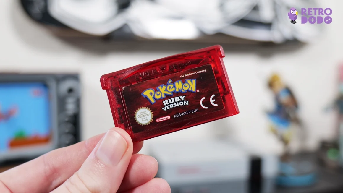 Best selling gba games - Pokemon Ruby game cart