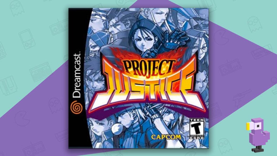 Project Justice dreamcast game case