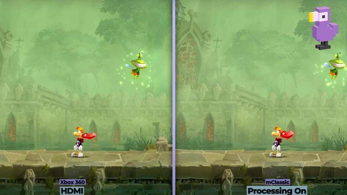 Rayman gameplay comparison 