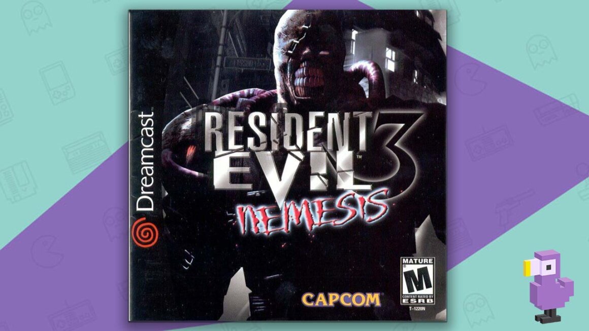 Resident Evil 3: Nemesis game case
