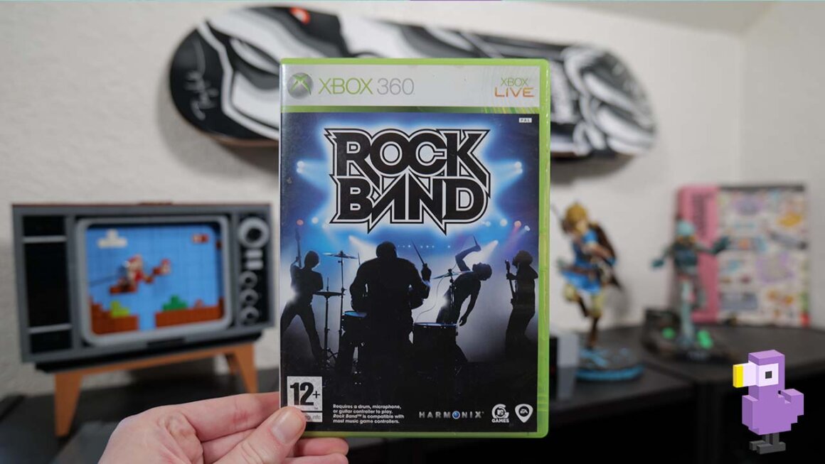 Rock Band xbox 360 game case 