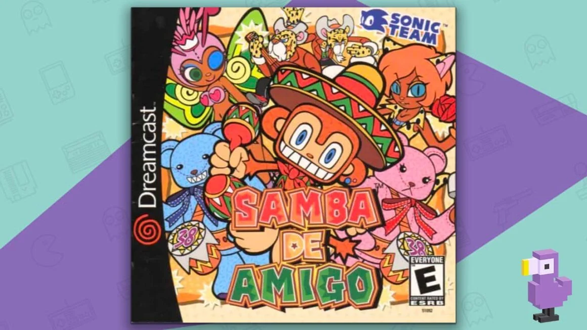 Samba de Amigo game case