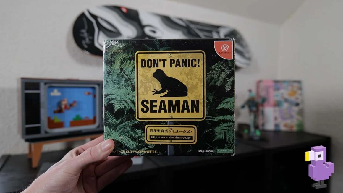 Seaman game case cover art best dreamcast games