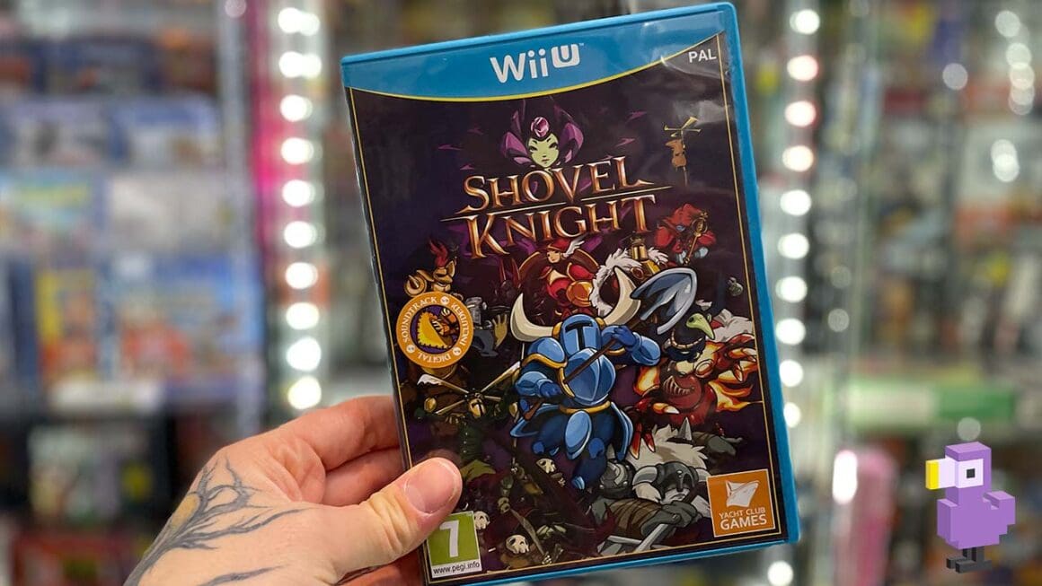 Shovel Knight Wii U Game Box