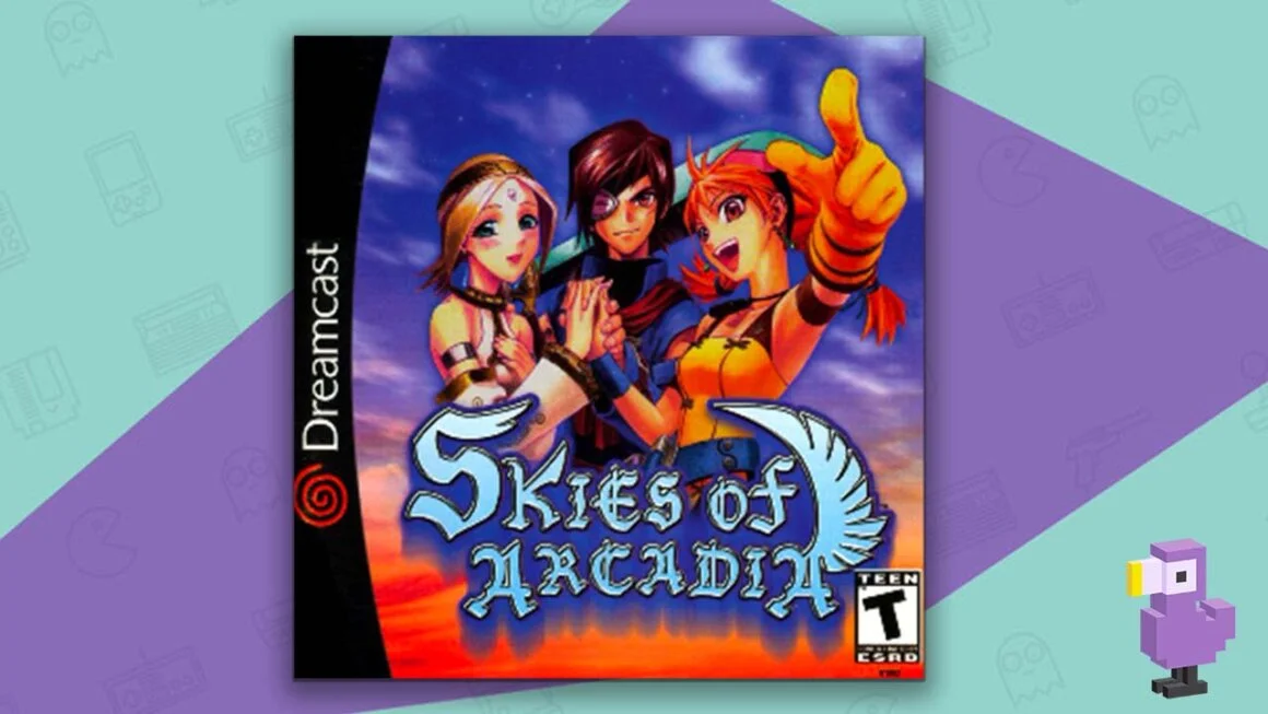 skies of arcadia game case cover art