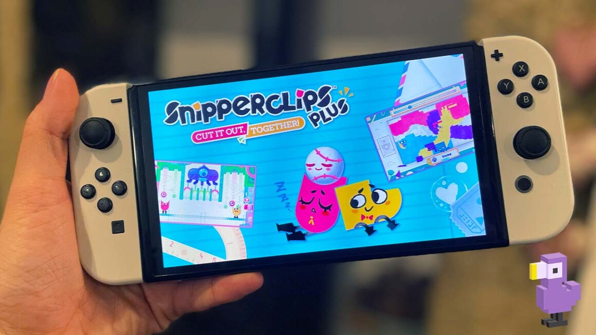 Snipperclips Plus on Sebs Nintendo Switch OLED