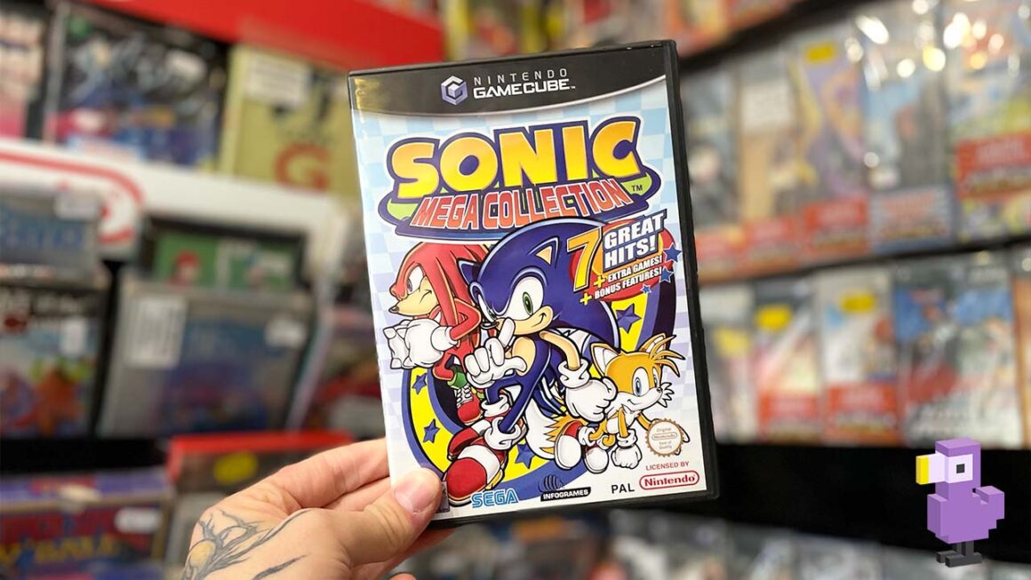Sonic Mega Collection Game Case