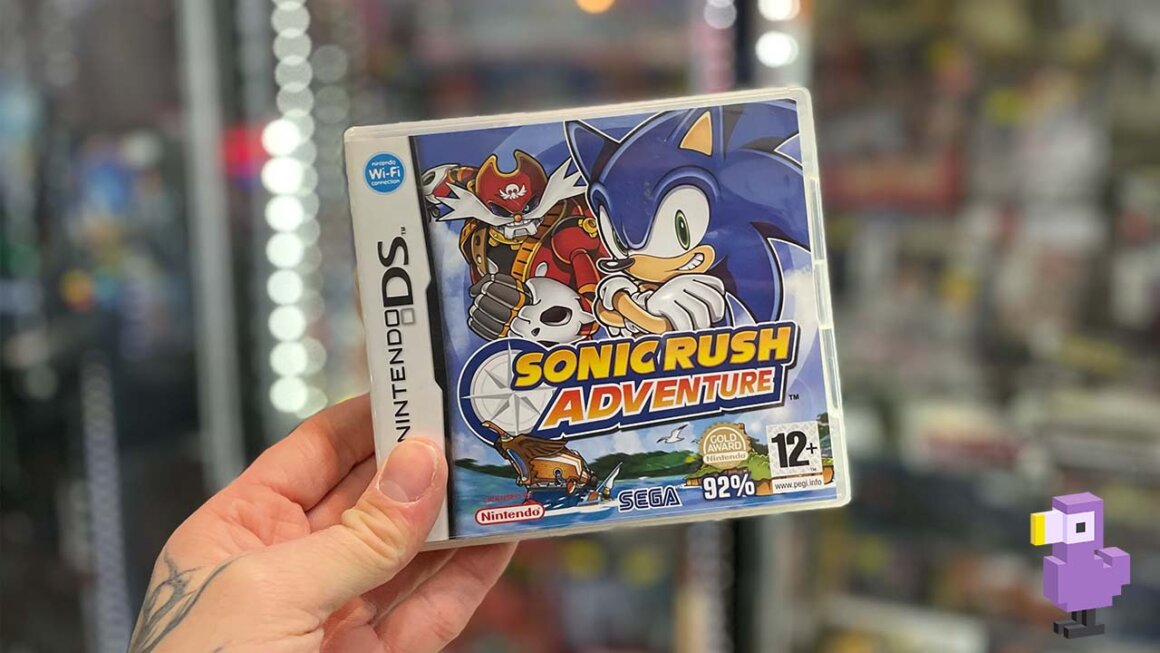 Sonic Rush Adventure game case