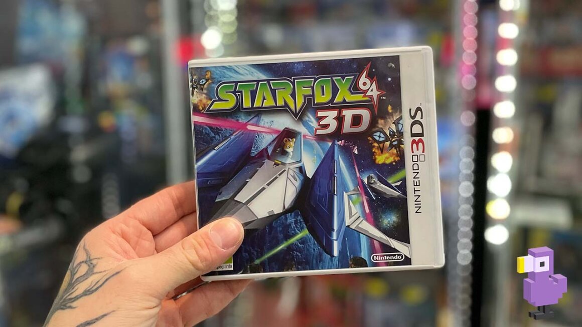 Star Fox 64 3D game case cover art Nintendo 3DS