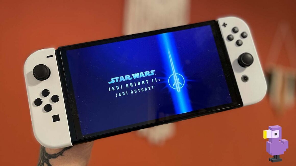 Star Wars: Jedi Knight 2: Jedi Outcast gameplay on Seb's Nintendo Switch