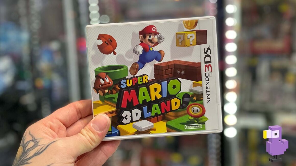 Super Mario 3D land game case cover art