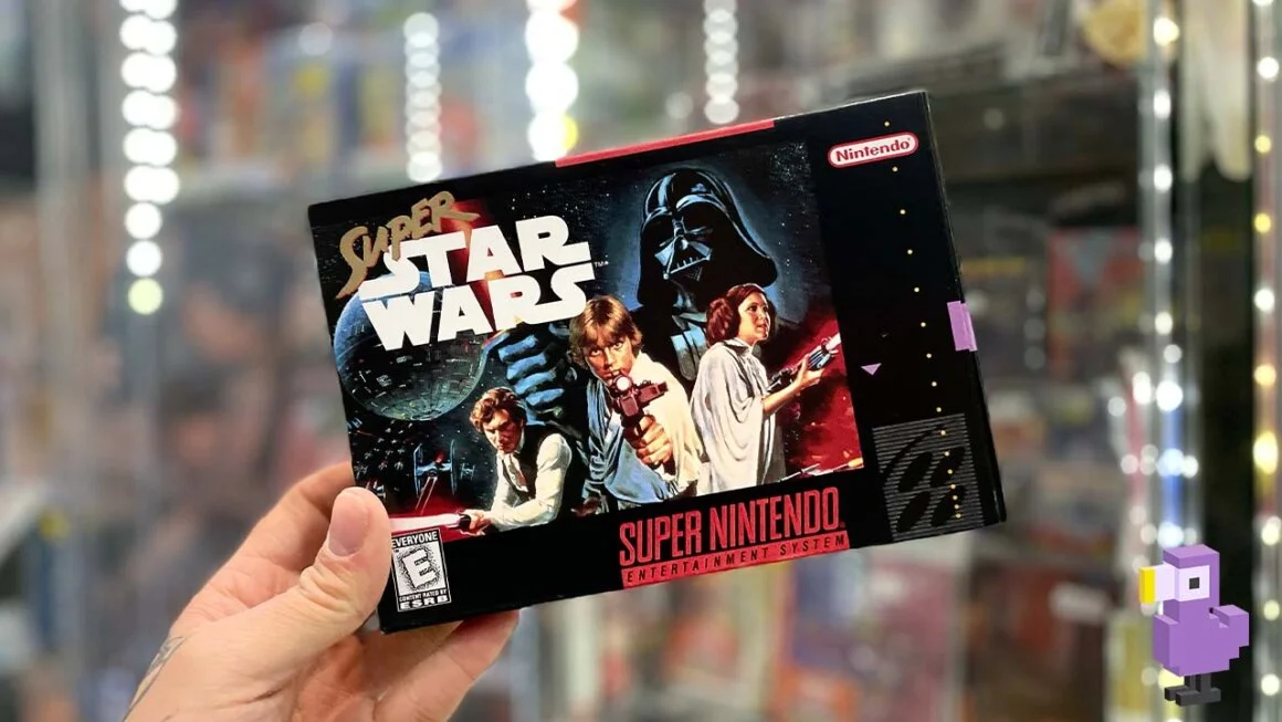 Super Star Wars box for the SNES