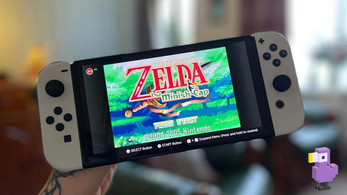 zelda minish cap on the Nintendo Switch