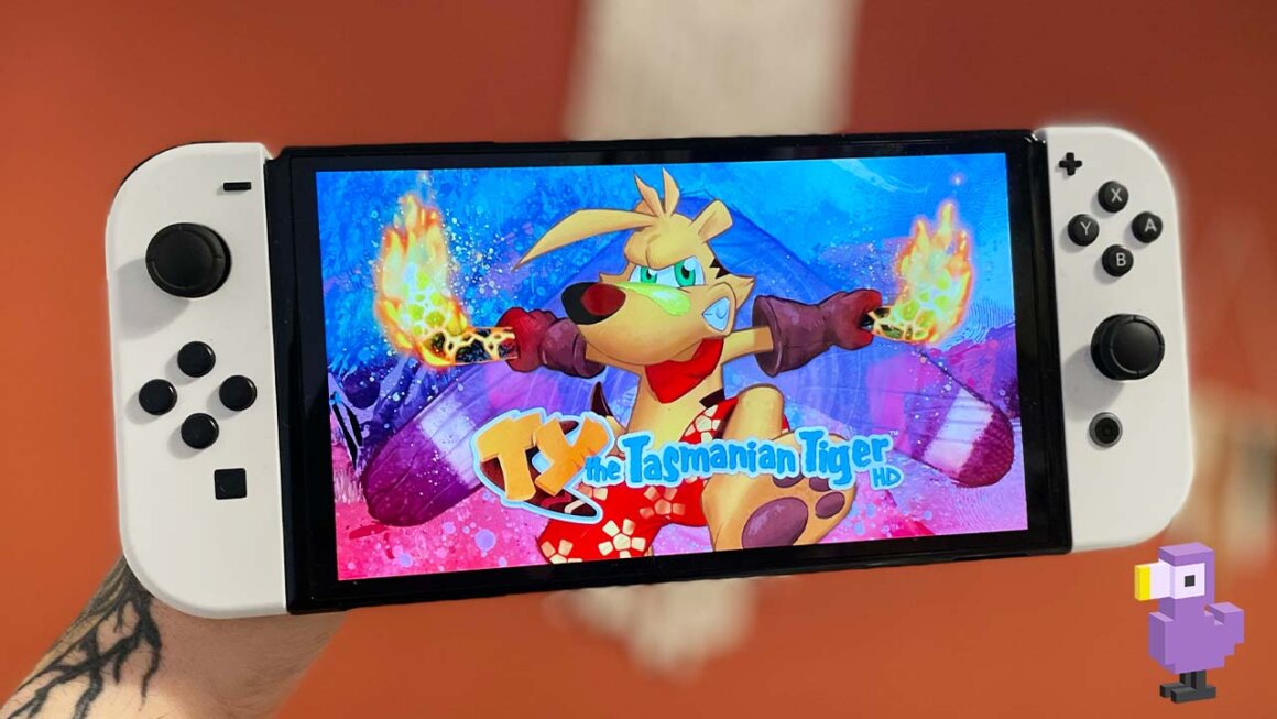 Ty the Tasmian Tiger gameplay on Seb's Nintendo Switch