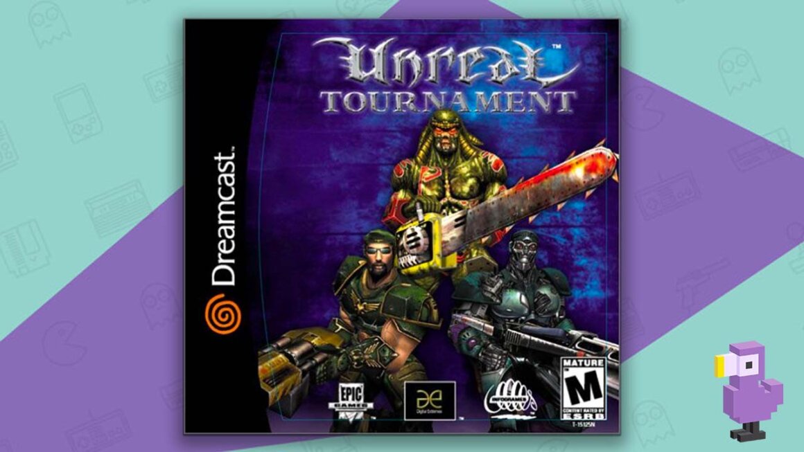 Unreal Tournament game case cover art best Dreamcast games