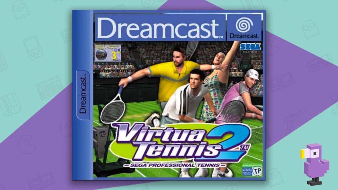 Virtua Tennis game case Dreamcast