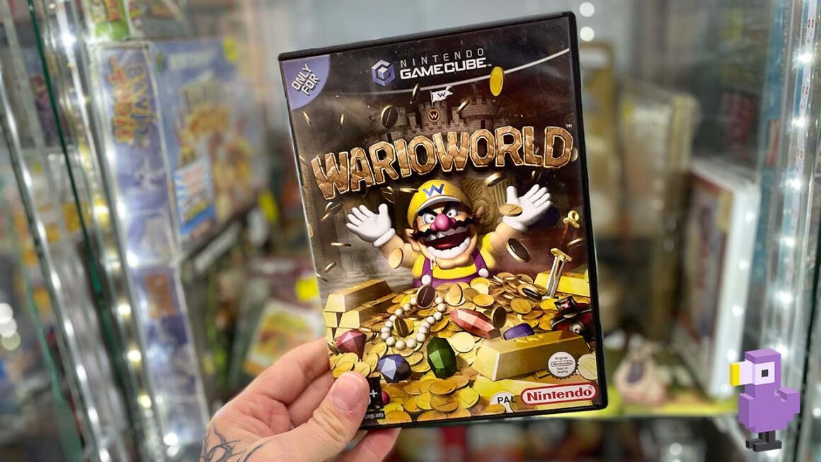 Wario World Game Case Cover Art