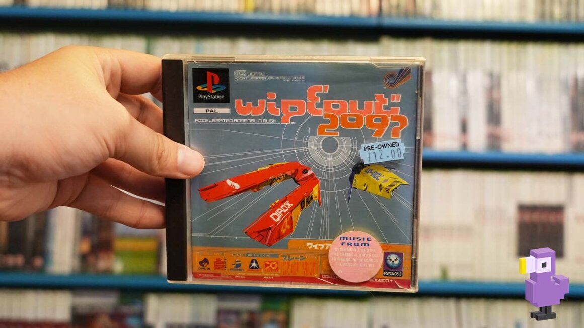 Best PS1 Games - WipeOut 2097 game case cover art