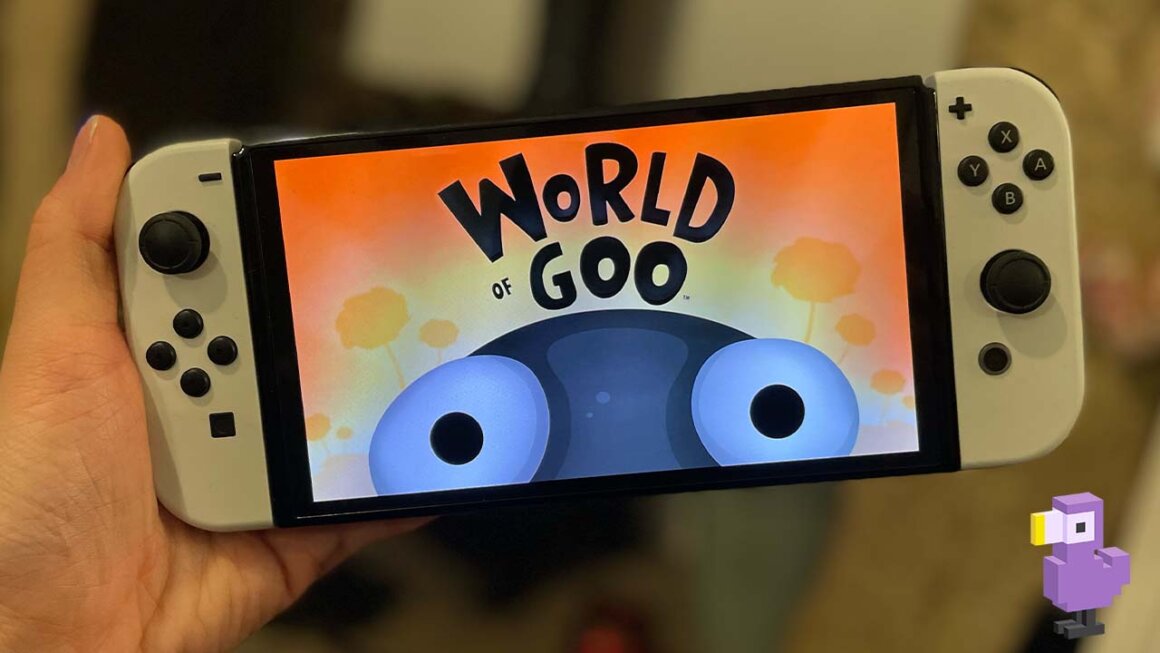 The World of Goo Nintendo Switch OLED - Best Puzzle Games On Nintendo Switch