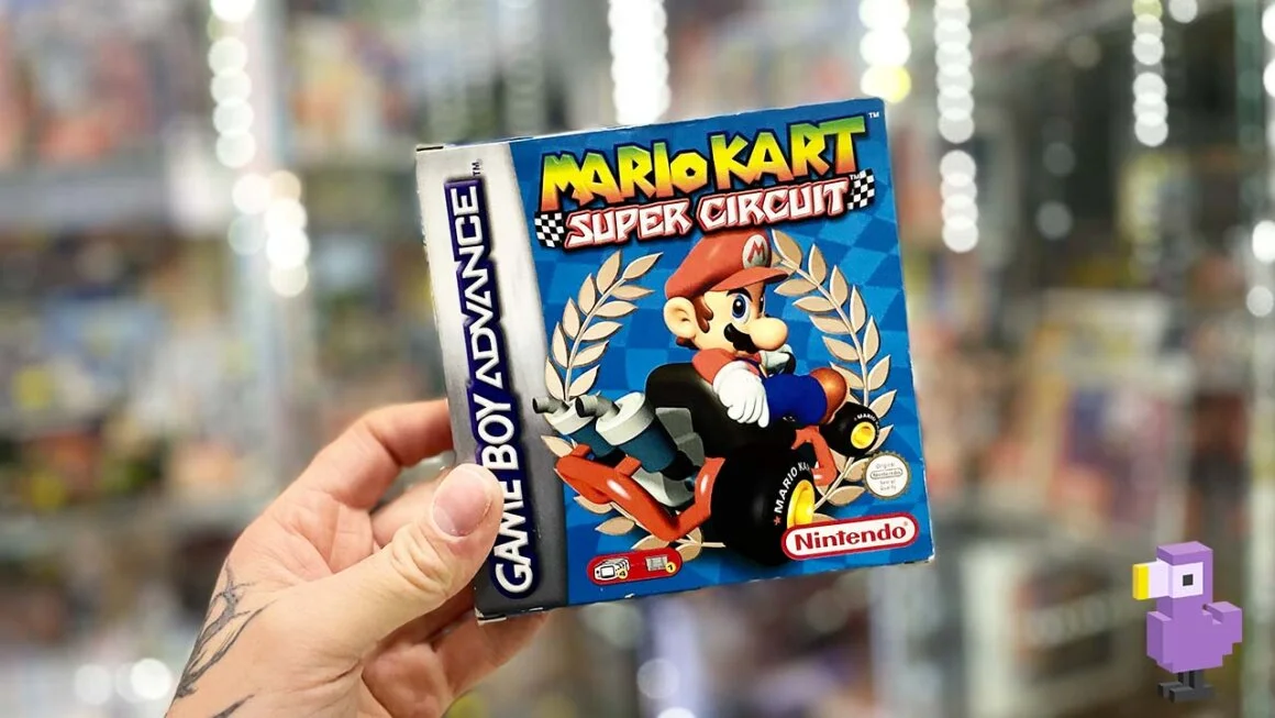 Best selling gba games - Mario Kart super circuit game case