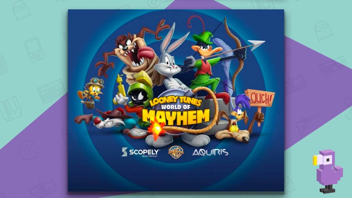 Looney Tunes: Worlds Of Mayhem game art best looney tunes games