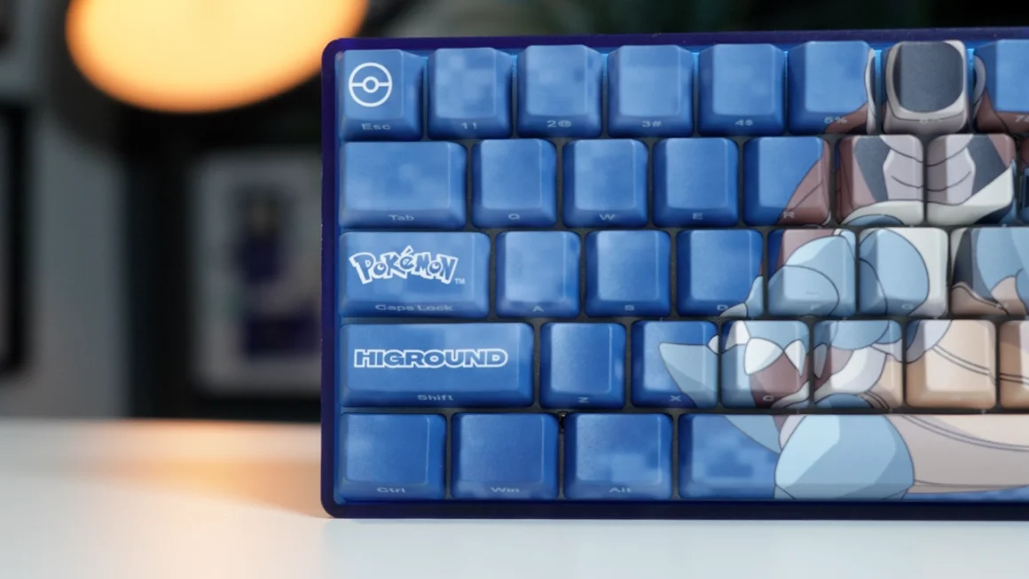 pokemon higround keyboard close up