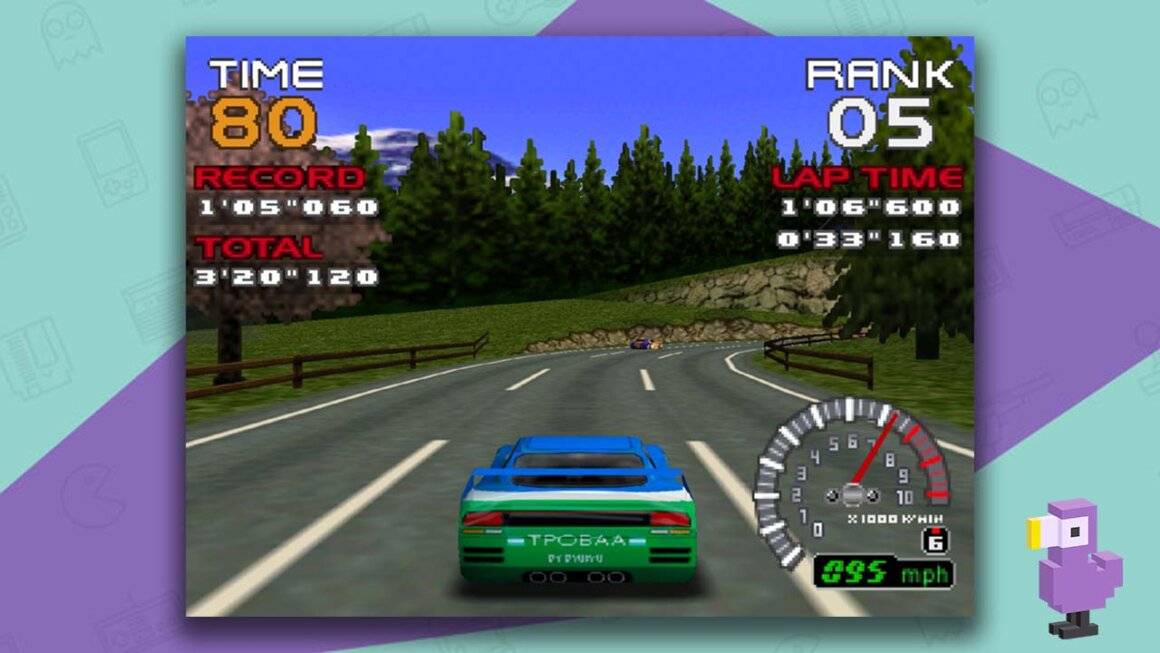 Ridge Racer 64 gameplay