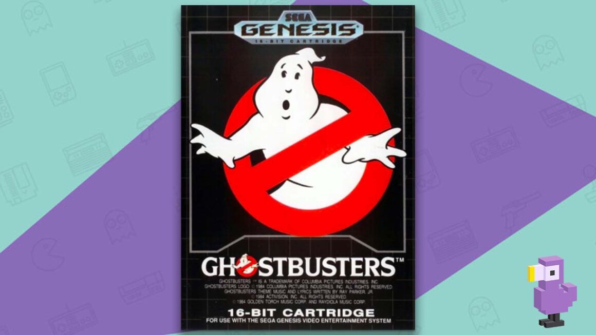 Ghostbusters Sega Genesis case - 