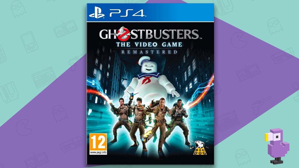 Ghostbusters: The Video Game Remastered Game Case Cover Art PS4