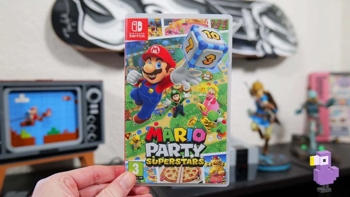 Mario Party Superstars game case